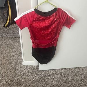 Red and Black Kids Costume